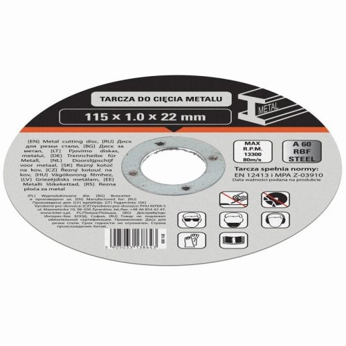 FÉMVÁGÓ KORONG 115/1MM